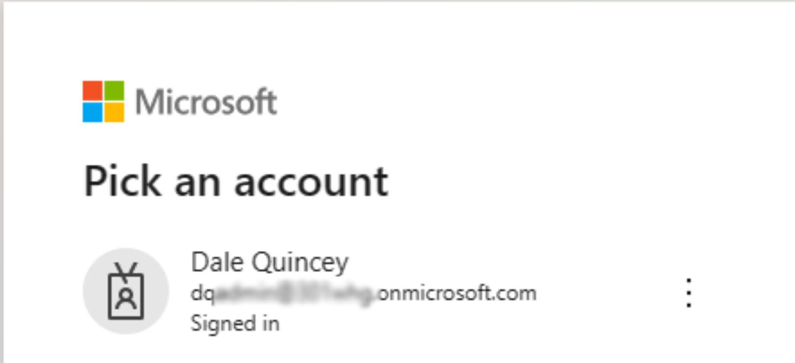 Microsoft 365 sign-in page for SSO authentication