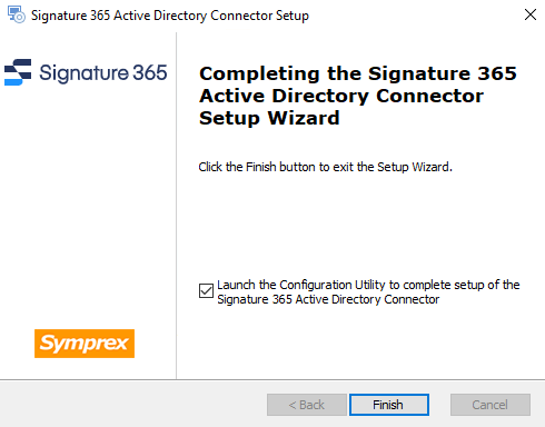 AD Connector installer wizard