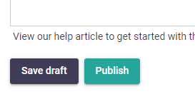 Signature 365 template editor with revisions enabled showing draft and publish options
