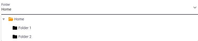 Signature 365 new template folder selection dropdown showing available folders
